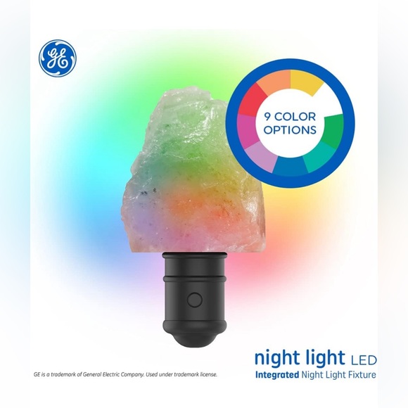 GE | Himalayan Salt Night Light 9-Color (1-Pack) - Picture 5 of 10